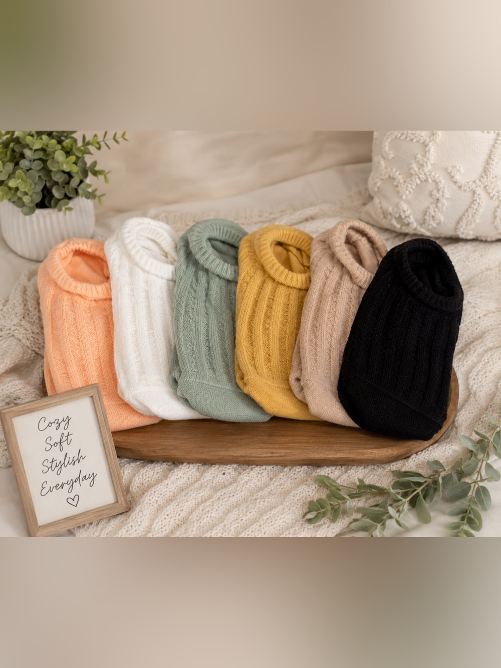 Cozy Women's Sweater Set - Multicolor